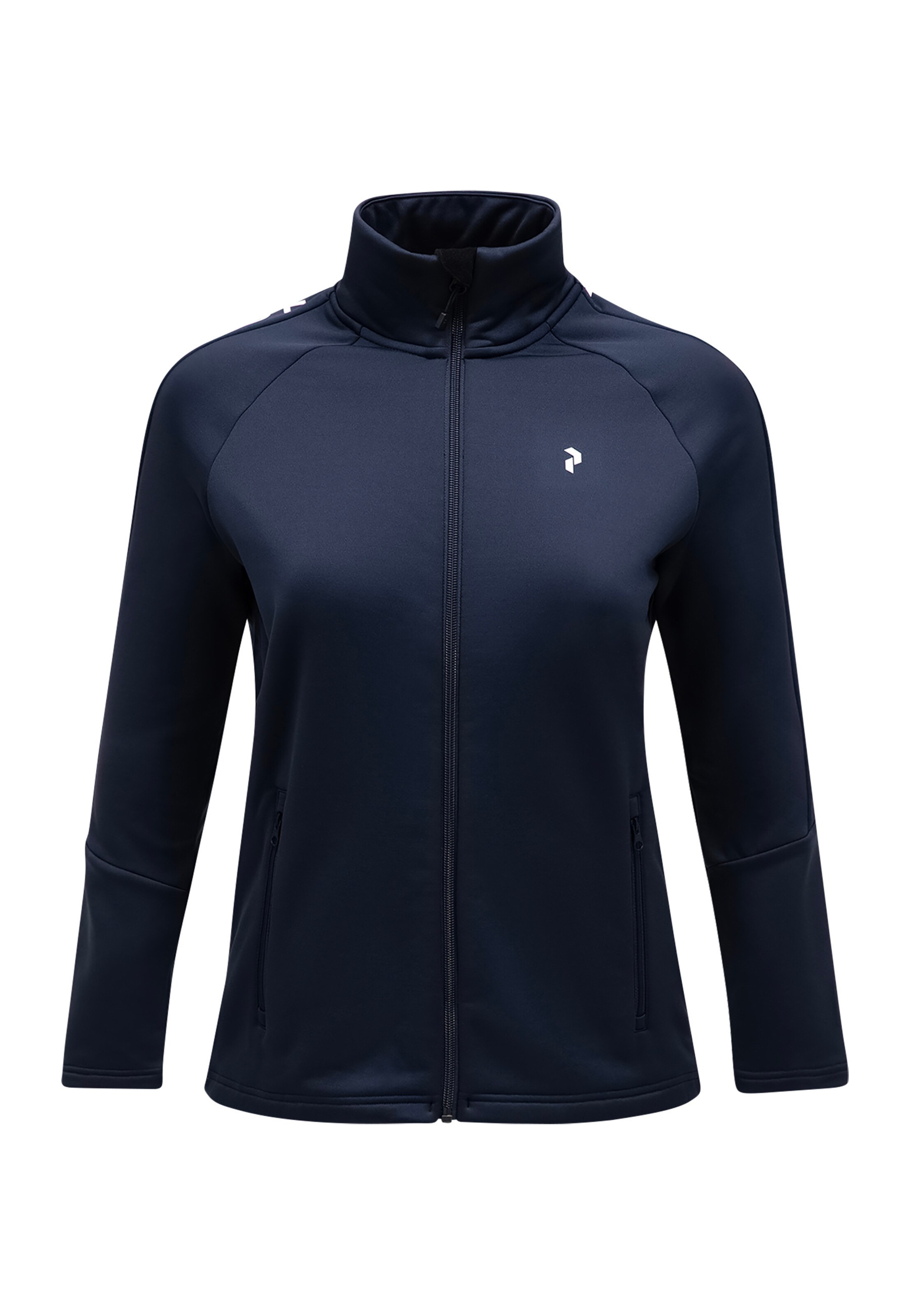 PEAK PERFORMANCE Fleecejacke in Blau: Vorderseite