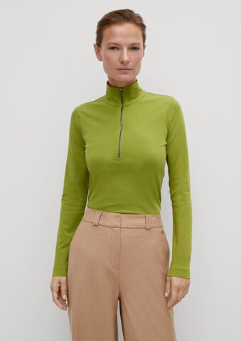 COMMA Shirt in Groen: voorkant