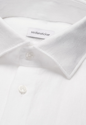 Coupe slim Chemise business SEIDENSTICKER en blanc