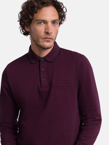 PIERRE CARDIN Poloshirt in Lila