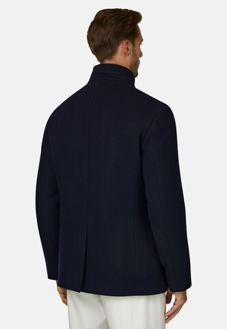 Boggi Milano Between-seasons coat in Blue