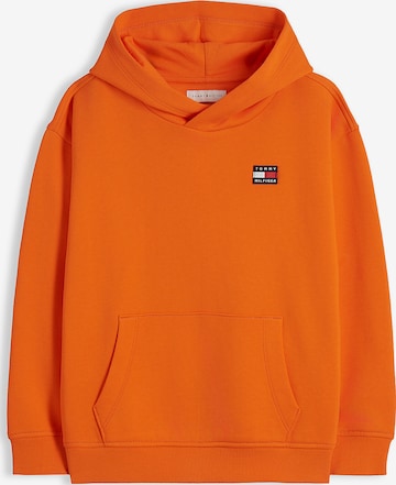 TOMMY HILFIGER Sweatshirt 'Heritage' in Oranje: voorkant