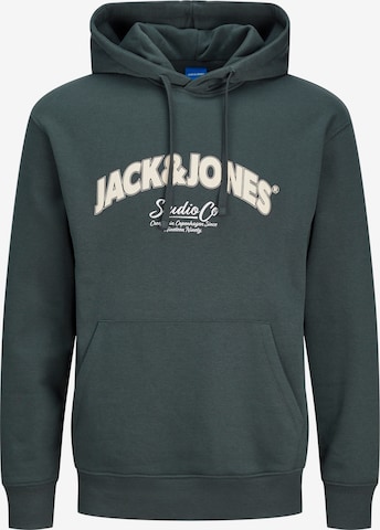 JACK & JONES Sweatshirt 'JORBRONX' in Green: front