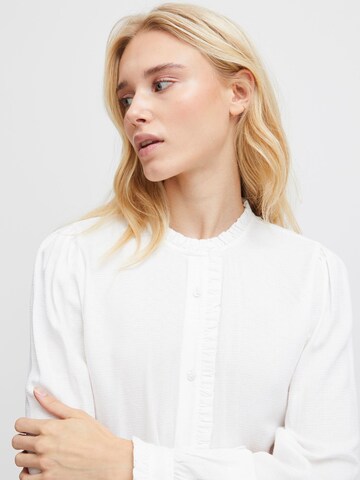ICHI Bluse ' Gemano ' in Weiß