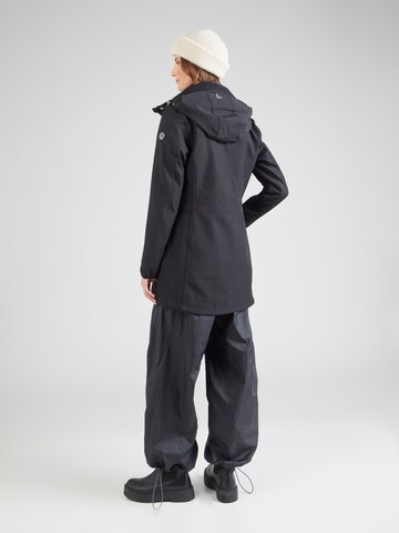 LUHTA Outdoor Jacket 'ILONIEMI' in Black