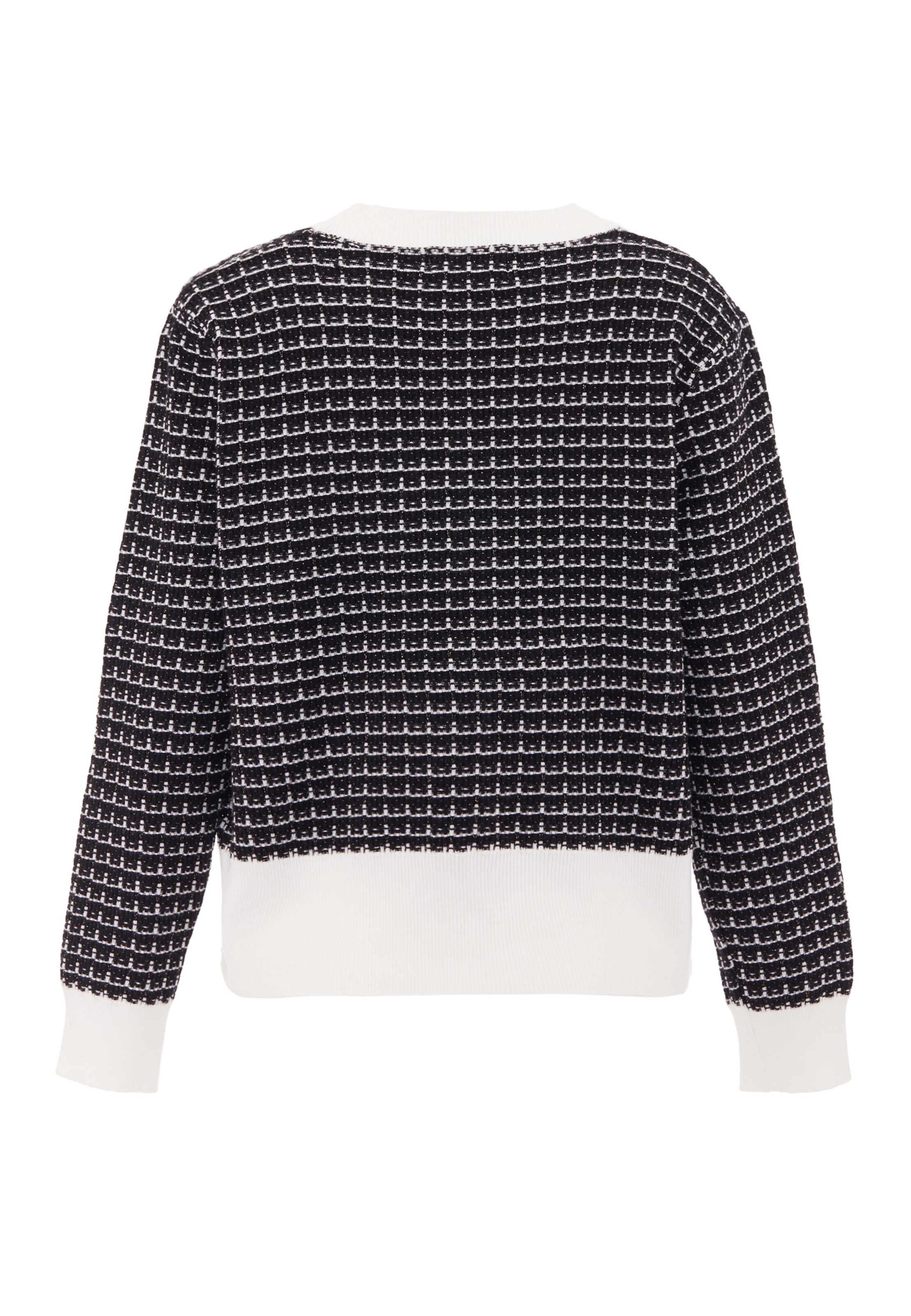 CHANI - Casaco de malha em preto