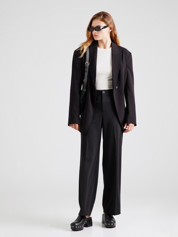 Wide leg Pantaloni con piega frontale 'ONLPeach' di ONLY in nero