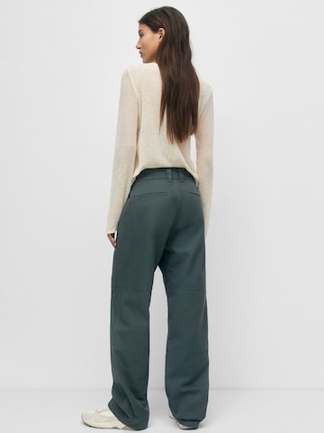 Pull&Bear Loosefit Broek in Groen