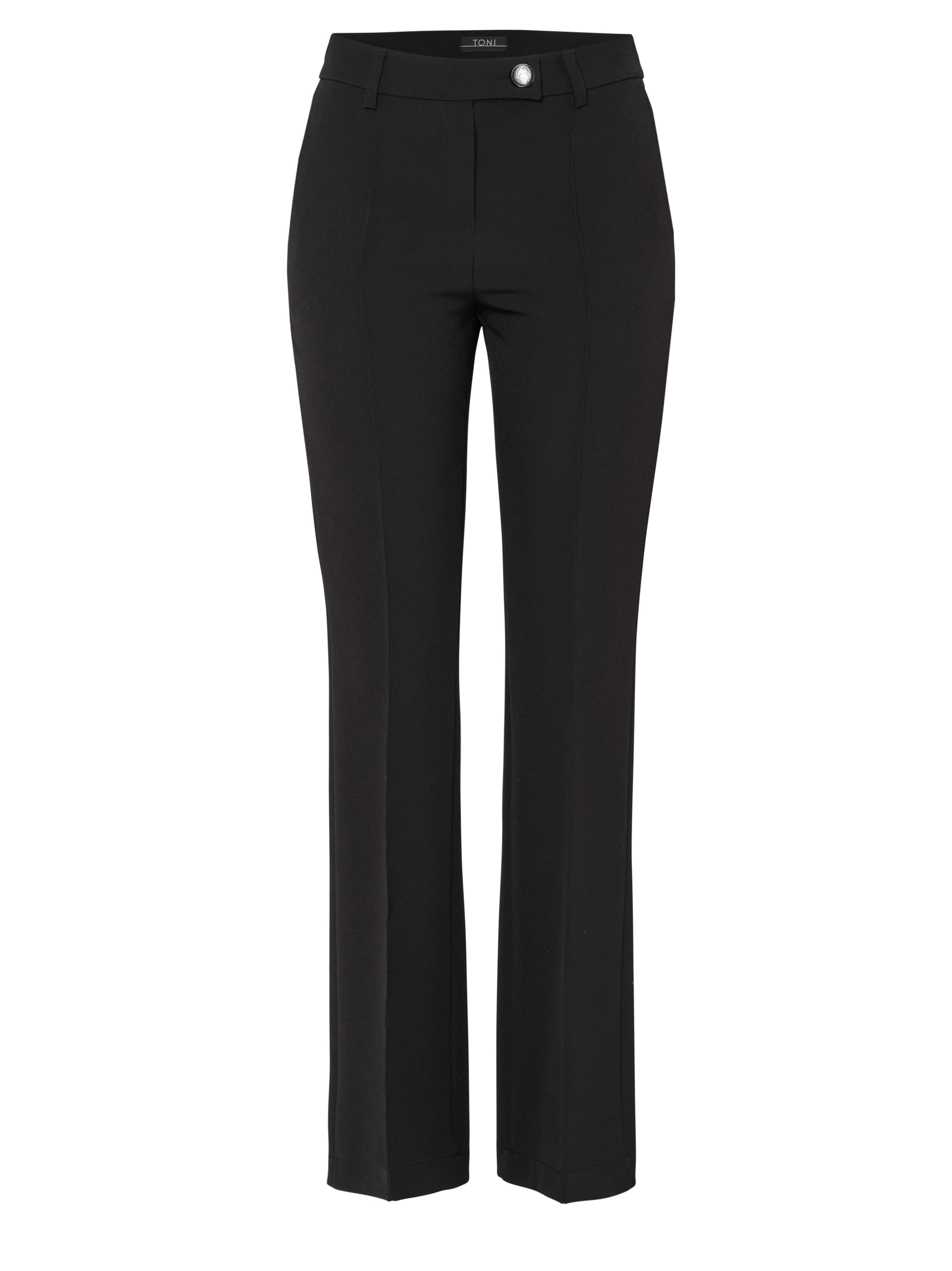 TONI Boot cut Pants in Black: front