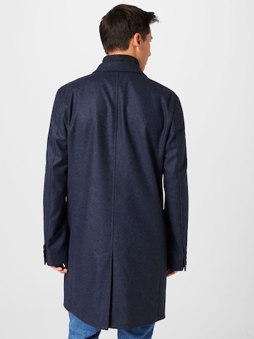 HUGO Red Between-seasons coat 'Milogan' in Blue