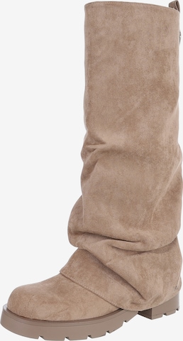 Ital-Design Boots in Braun: Vorderseite