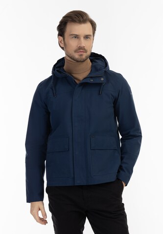 DreiMaster Klassik Between-season jacket 'Pryam' in Blue: front