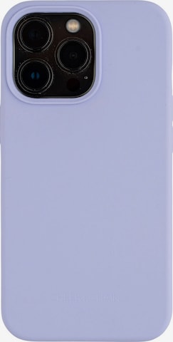 Protection pour Smartphone 'iPhone 13 Pro Max' Cheeky Chain Munich en violet : devant