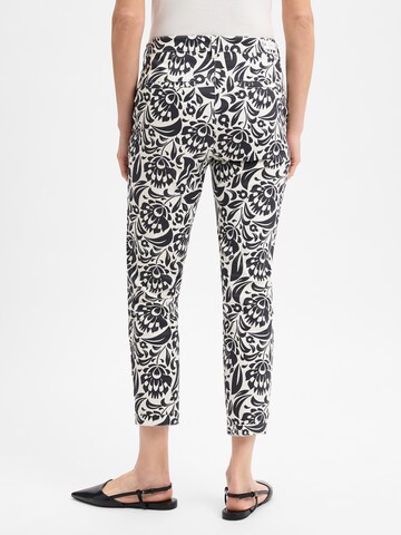 MAC Slimfit Hose in Schwarz