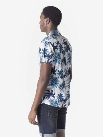 KOROSHI Slim fit Overhemd in Wit