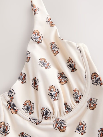 Next Bustier Uimapuku värissä beige