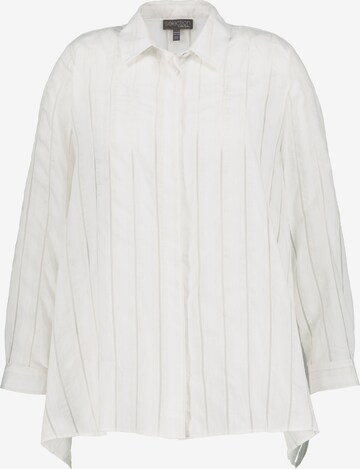 Ulla Popken Blouse in Wit: voorkant