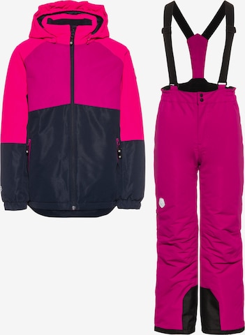 COLOR KIDS Athletic Suit in Pink: front