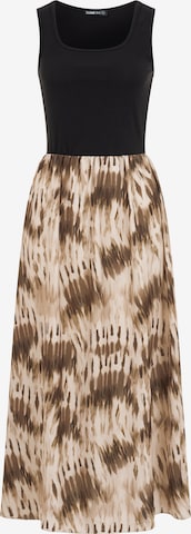 Robe Cloud5ive en beige : devant