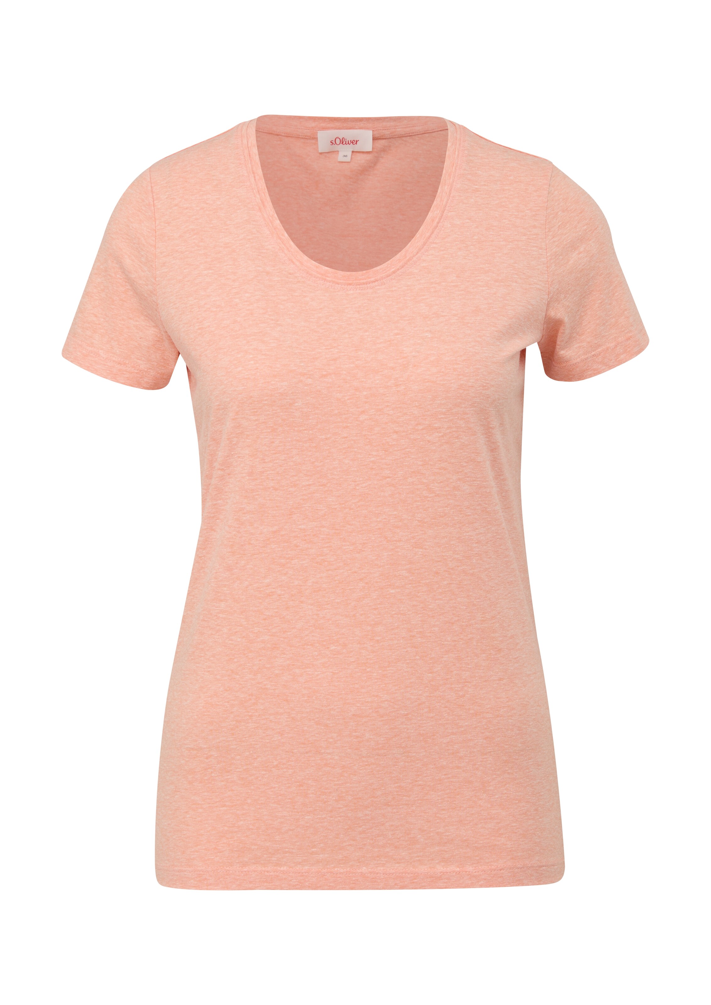 s.Oliver Shirt in Orange: Vorderseite