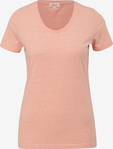 s.Oliver T-shirt i orange: framsida