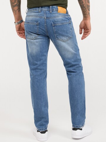 Rock Creek Regular Jeans in Blau