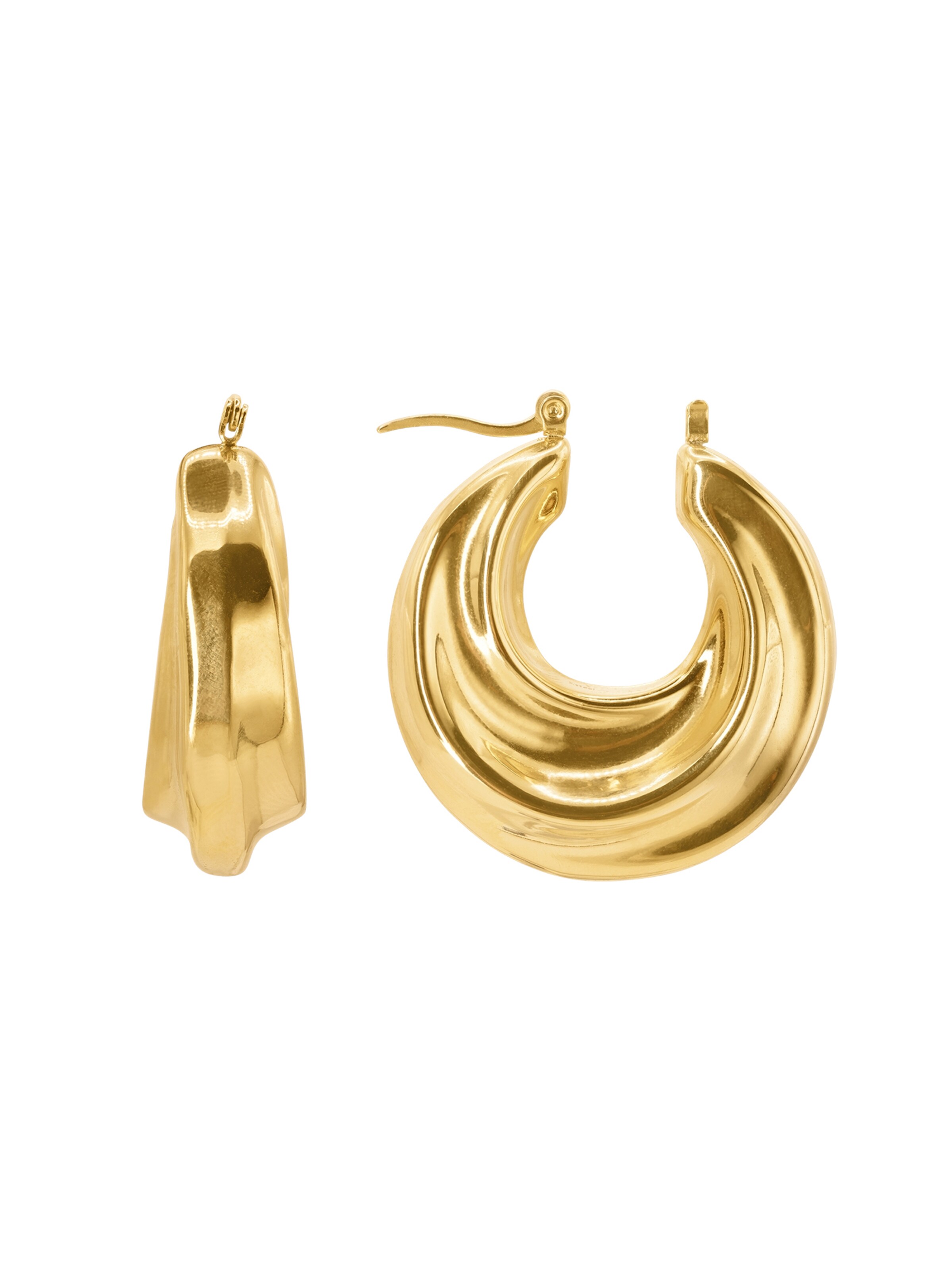 Heideman Earrings 'Prisca' in Gold: front