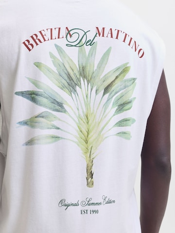 JACK & JONES - Camiseta en blanco