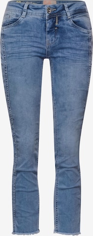 STREET ONE Slimfit Jeans in Blau: predná strana