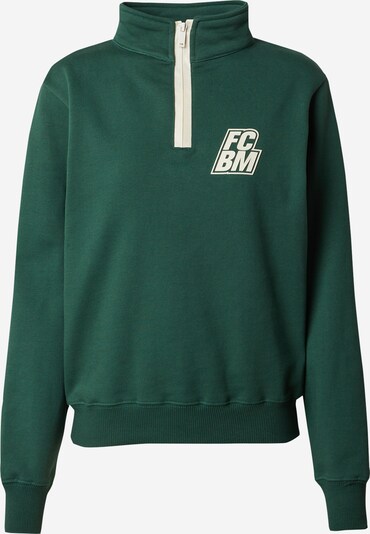 FCBM Sweatshirt 'Ava' in grün / weiß, Produktansicht