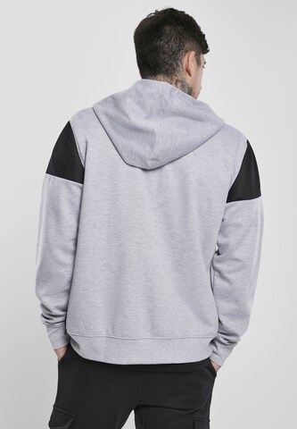 SOUTHPOLE - Sudadera con cremallera en gris