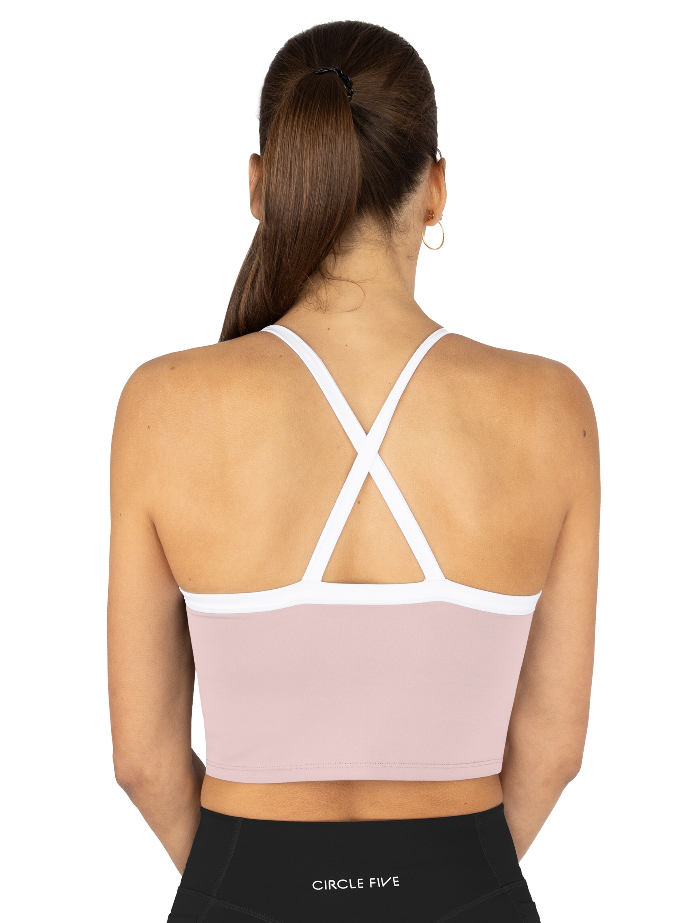 Circle Five Sports top 'Sporttop Damen | Sport-BH mit integriertem BH & Cups | Fitness, Gym Bra & Yoga Top' in Pink