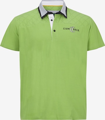 Charles Colby Shirt 'Earl Hiltwin' in Groen: voorkant