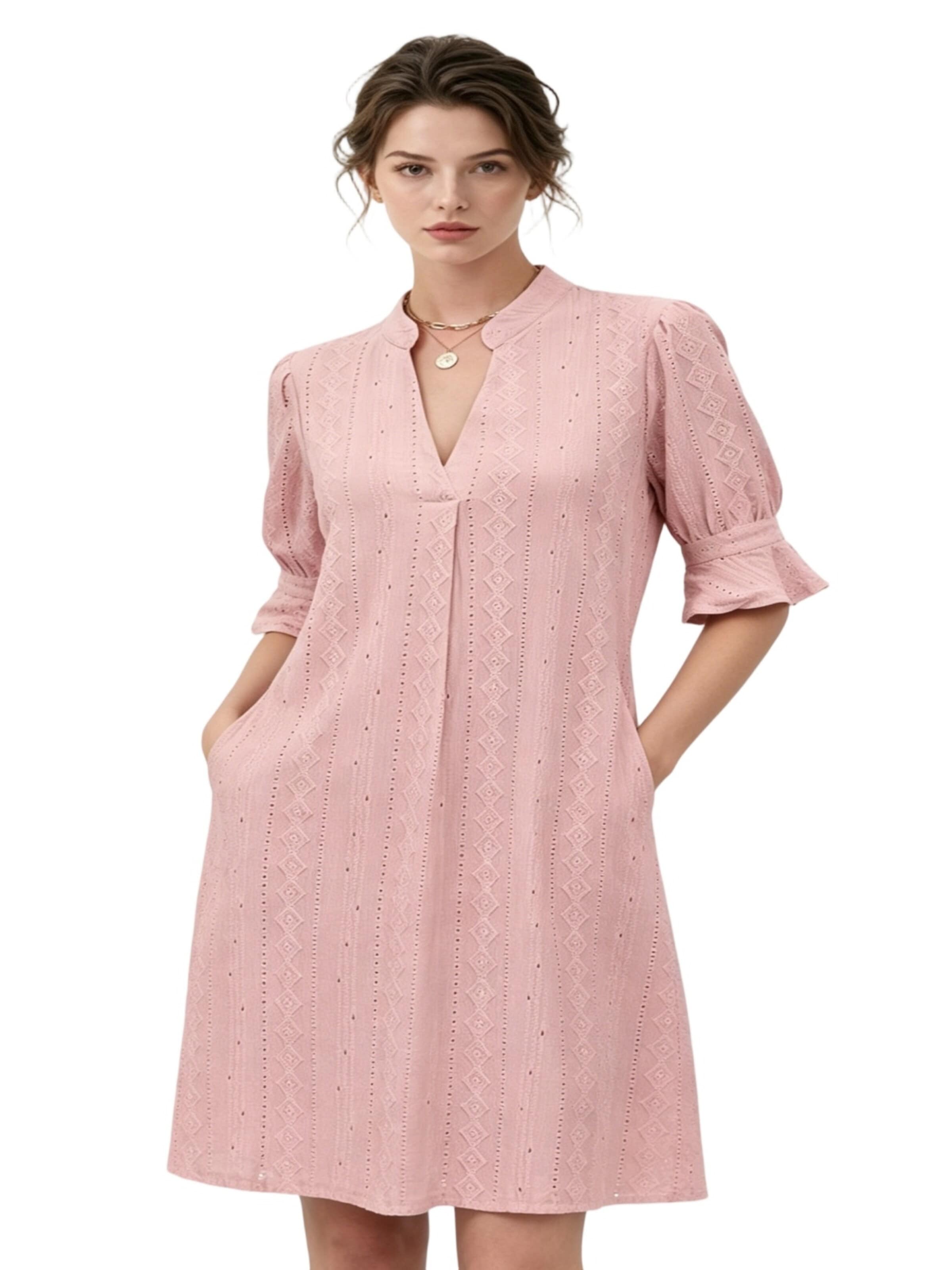 Yesfashion Kleid‌‌‌‌‌‌‌ in Pink: Vorderseite