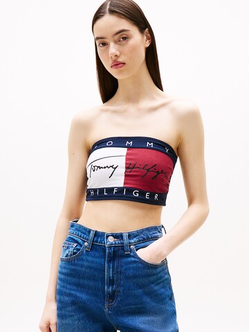 Bandeau Soutien-gorge 'Heritage' Tommy Hilfiger Underwear en rouge : devant