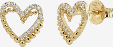 AMOR Ohrringe in Gold: Vorderseite