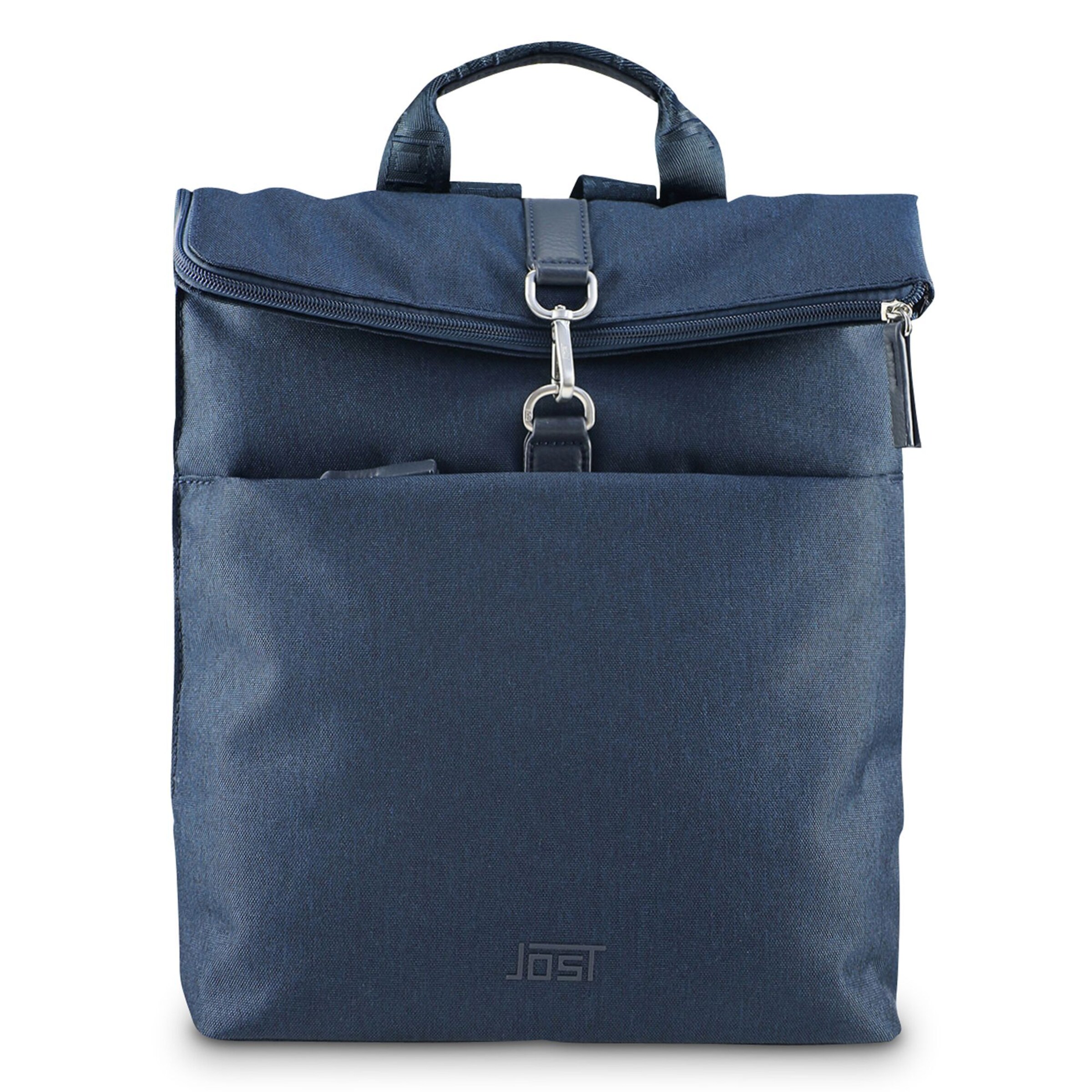 JOST Backpack 'Bergen' in Blue: front