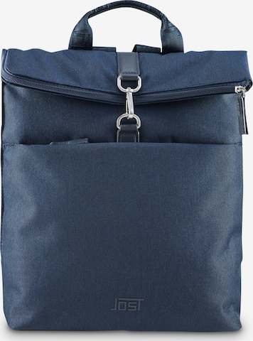 JOST Backpack 'Bergen' in Blue: front