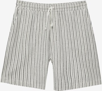 Pull&Bear Regular Broek in Beige: voorkant