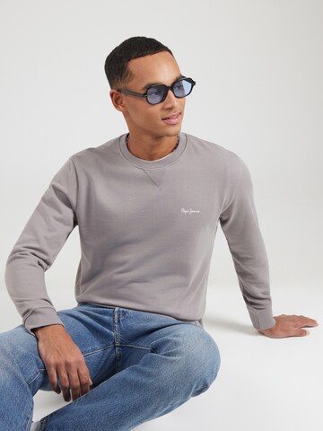 Pepe Jeans Sweatshirt 'SUMMER' i grå: framsida