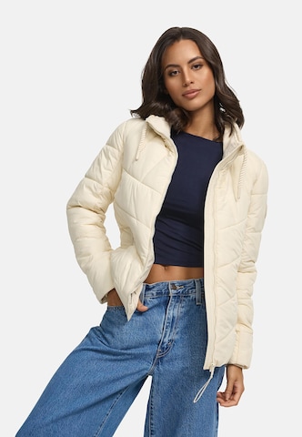 NAVAHOO Демисезонная куртка 'Liebesfee 14' в Белый: спереди