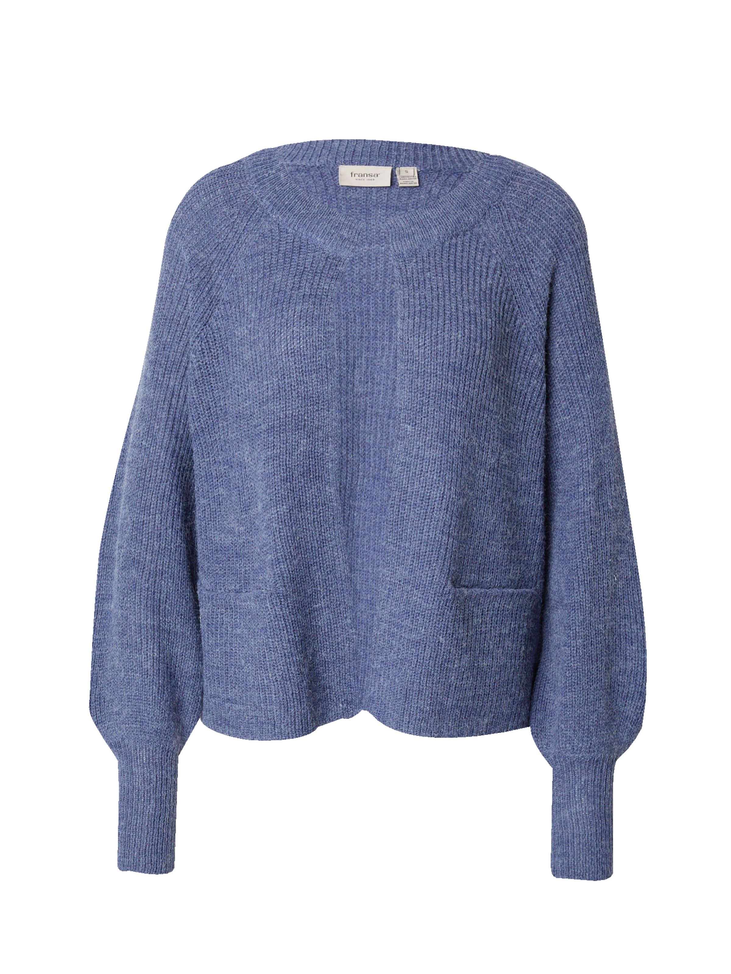 Fransa Knit cardigan 'FR Eretta' in Blue: front