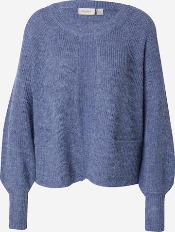 Cardigan 'FR Eretta' Fransa en bleu : devant