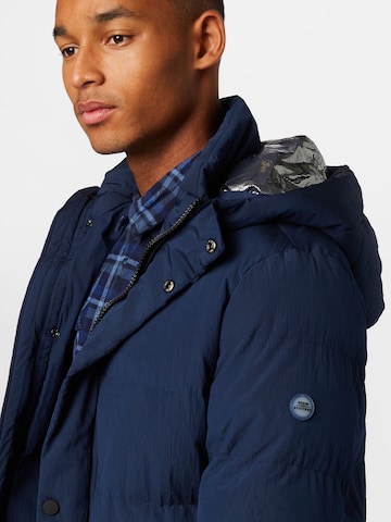 BLEND Winter Jacket in Blue