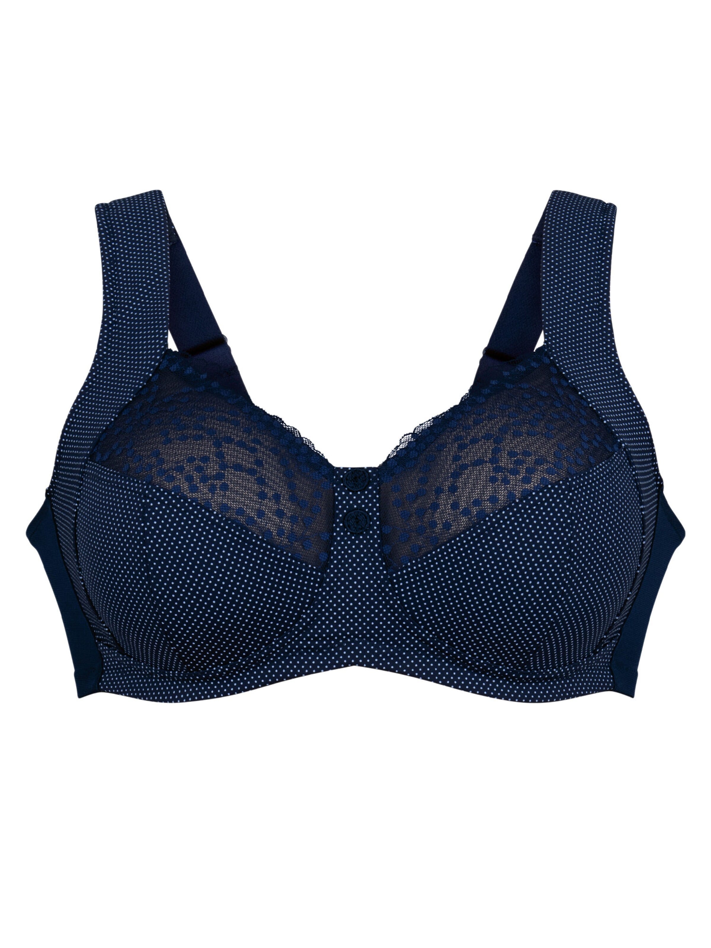 ANITA Minimiser Bra 'Orely' in Blue: front