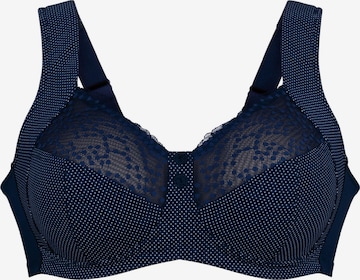 ANITA Minimiser Bra 'Orely' in Blue: front