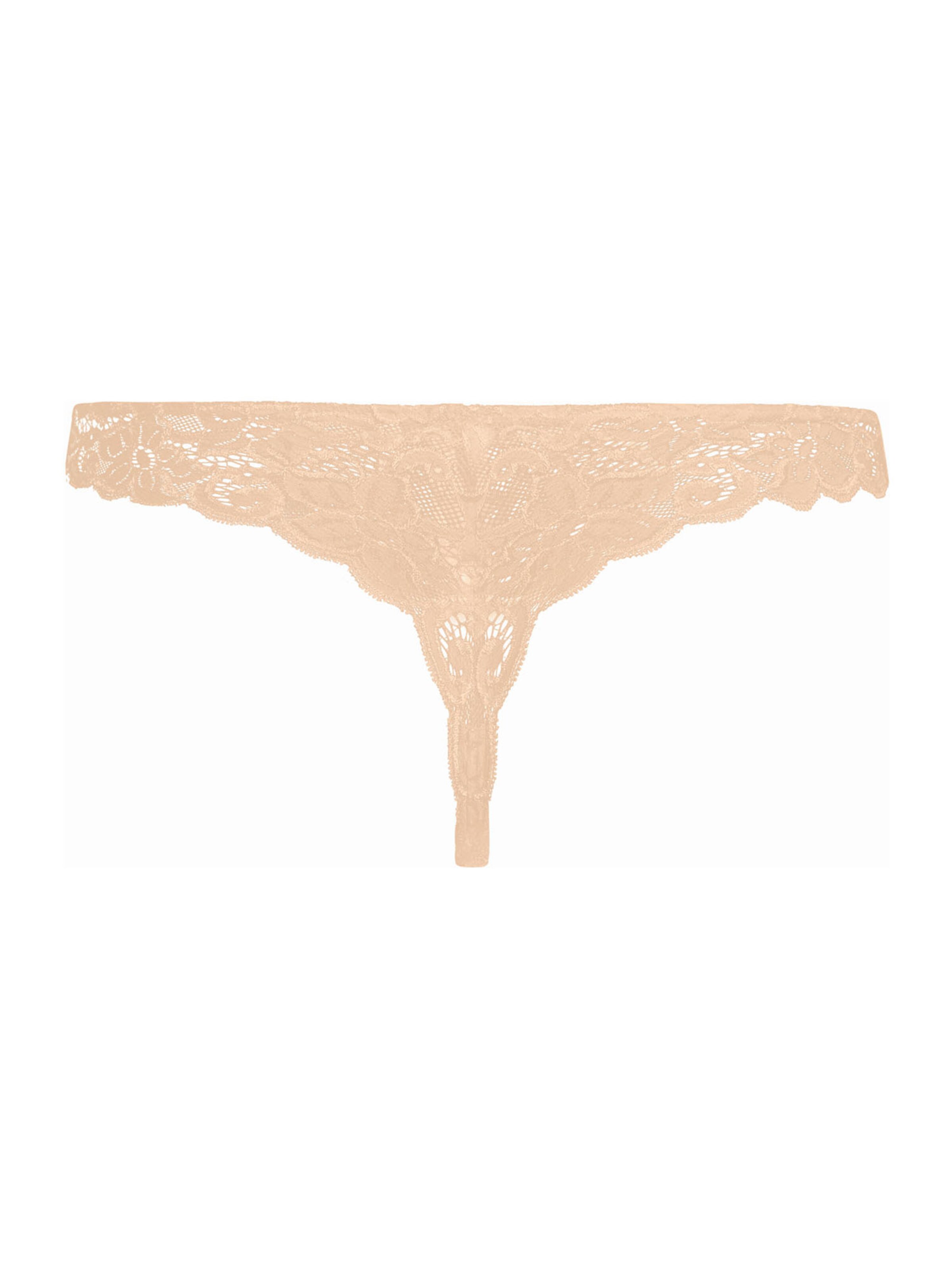 Hanro String 'French Lace' in Beige