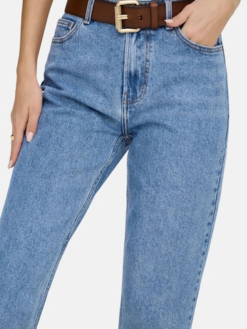 regular Jeans 'ONLEMILY HW ST RW CR AN MAE06 NOOS' di ONLY in blu