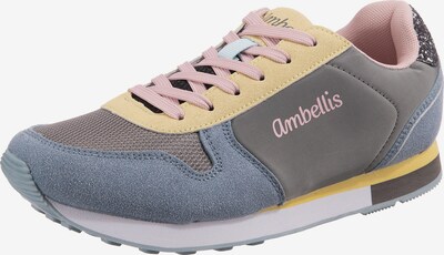 ambellis Sneakers in Blue / Grey / Pastel pink / Silver, Item view