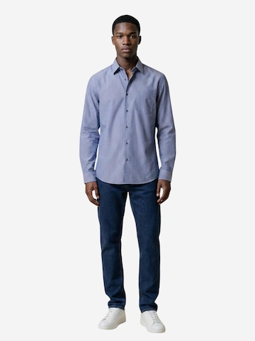 ARMANI EXCHANGE - Ajuste regular Camisa 'XM002113 AF22549' en azul